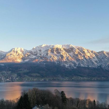 Ferienwohnung Grubinger Unterach am Attersee Exteriör bild