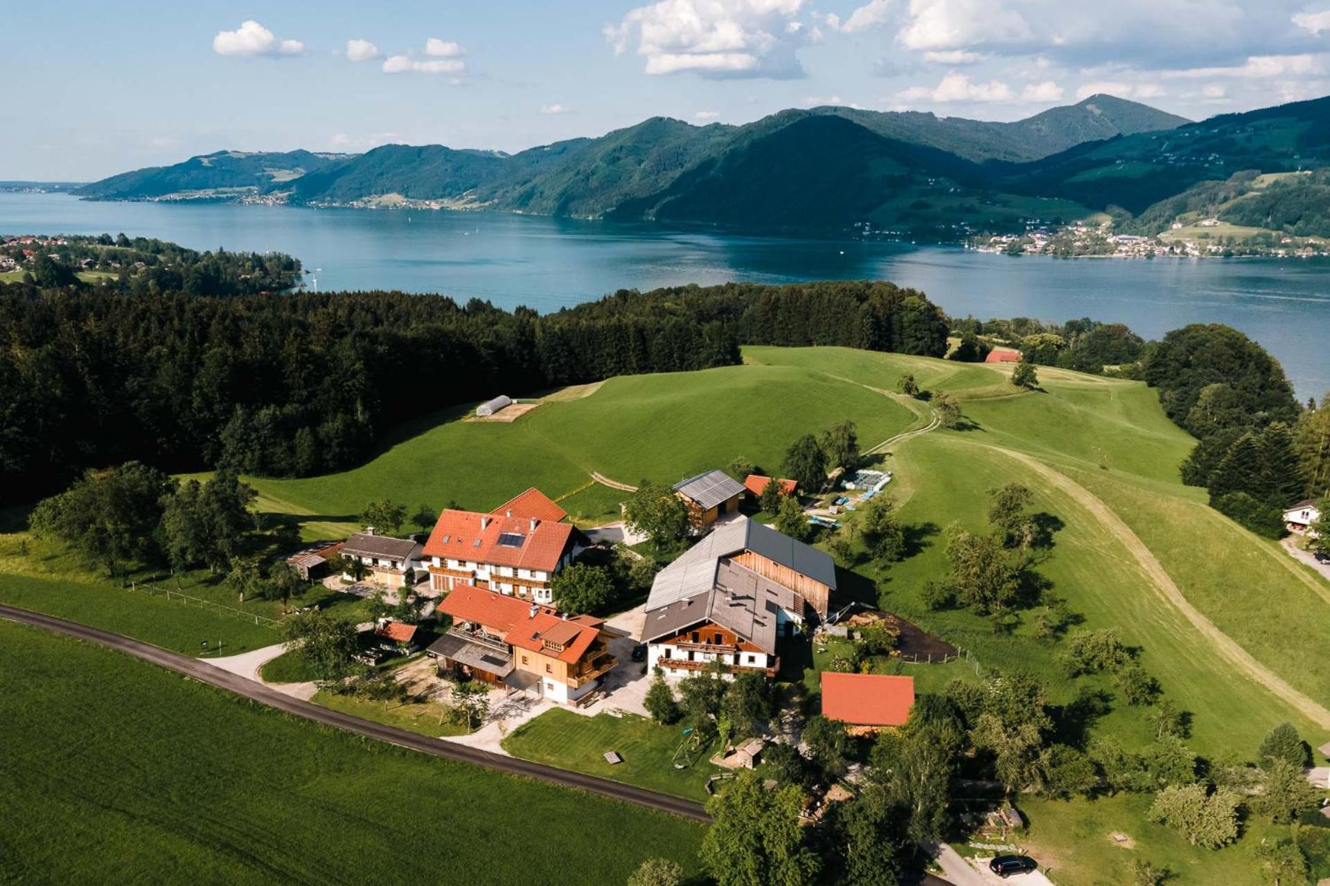 Ferienwohnung Grubinger Unterach am Attersee Exteriör bild