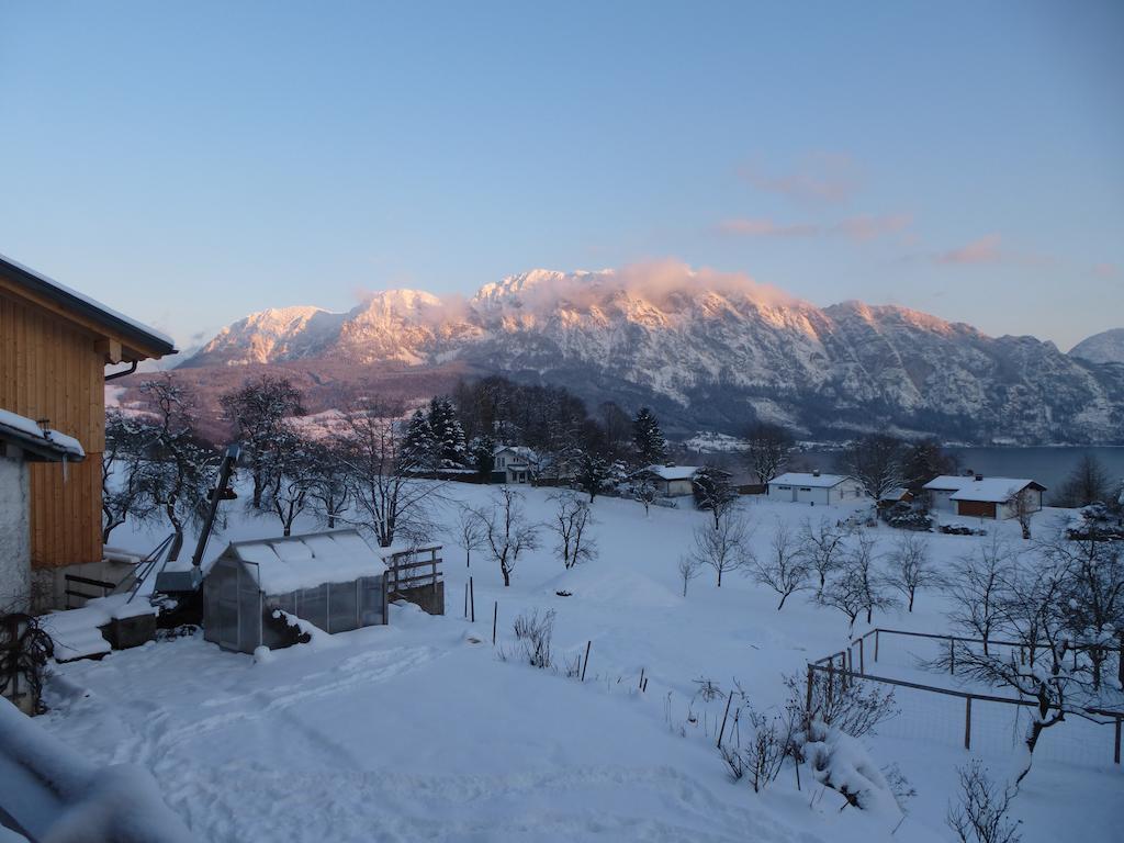 Ferienwohnung Grubinger Unterach am Attersee Exteriör bild