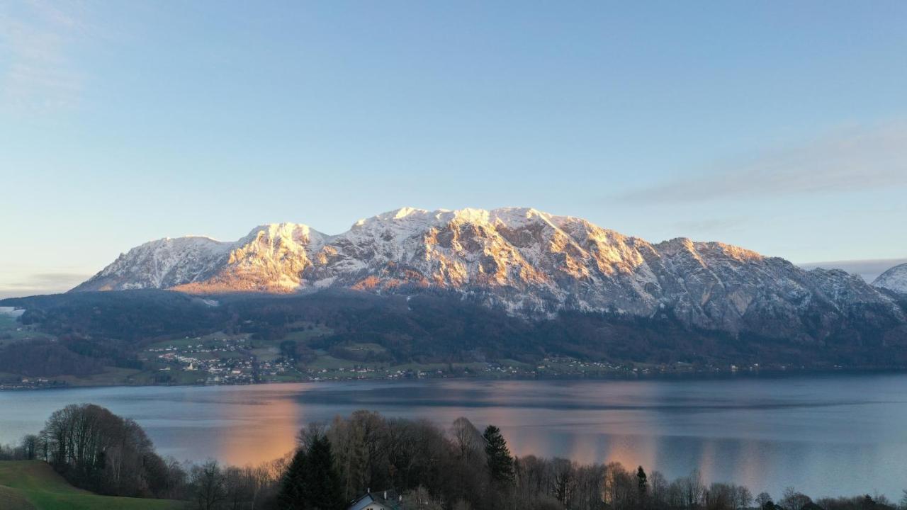 Ferienwohnung Grubinger Unterach am Attersee Exteriör bild